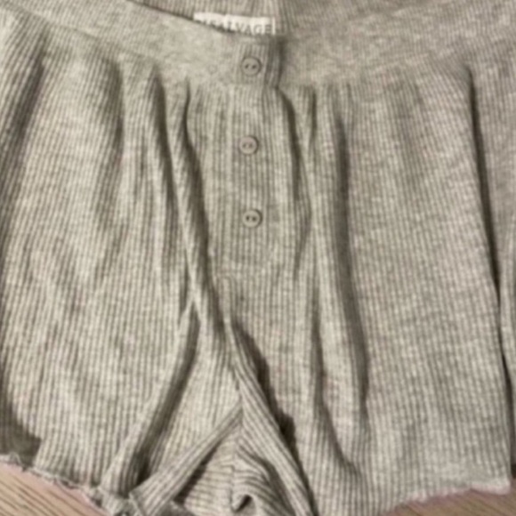 PJ Salvage Textured Essentials Solid Shorts - Picture 6 of 7